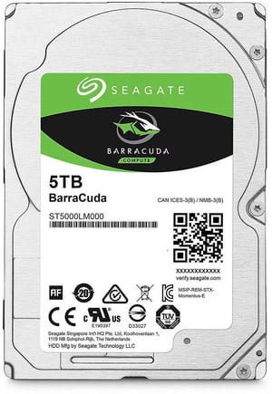 BarraCuda 2.5" SATA 5 TB