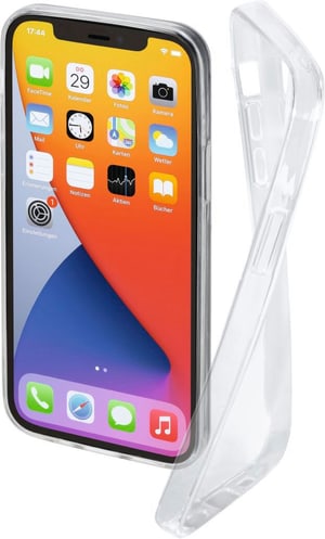Cover "Crystal Clear" per Apple iPhone 12/12 Pro, trasparente