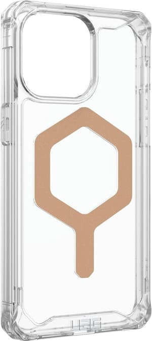 Back Cover Plyo MagSafe Apple iPhone 15 Pro Max Ice/Gold
