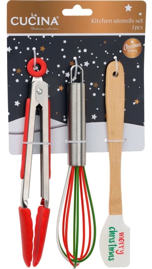 Backutensilien Weihnachten