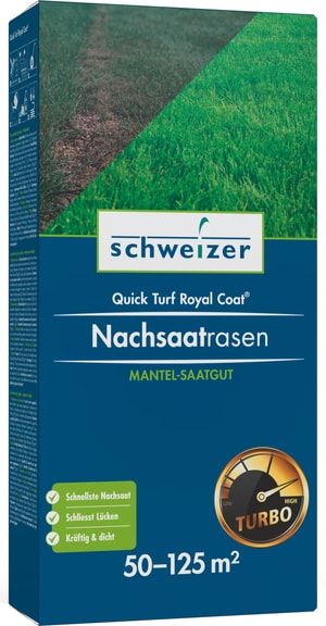 Nachsaatrasen - Quick Turf Royal 50 m² - 125 m²