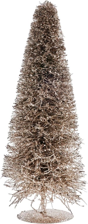 Albero di Natale decorativo Alivia 40 cm, oro