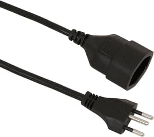 Power Cord 1.0 m, dreipolig T12-T13, schwarz