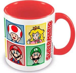 Super Mario Red - Tasse koloriert [315ml]