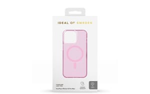 Back Cover Clear Case iPhone 15 Pro Max Light Pink