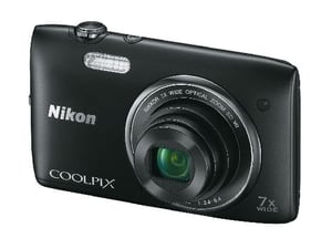 Coolpix S3500 schwarz Kompaktkamera