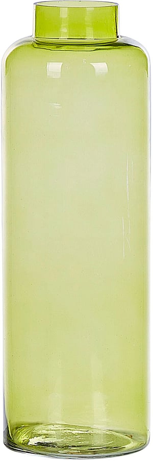 Vase en verre 33 cm vert MAKHANI