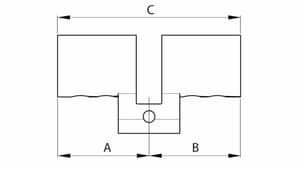 Scatola cilindri doppi RZ KABA Modular tipo 2215-1