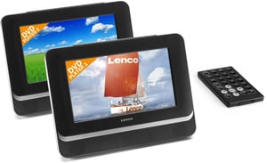 Lenco DVP-739X2 portable DVD-Player x2