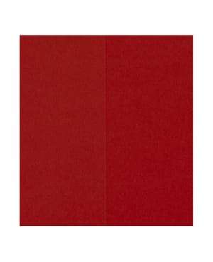 Tischkarten 5Stk Rot