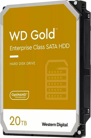WD Gold 20 TB 3.5"