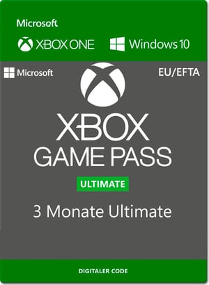 Xbox One - Game Pass Ultimate 3 Monate