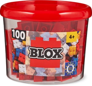 BLOX BOX 100 RED 4 PIN BRICKS