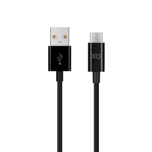 Charge & Sync mUSB to USB A 150cm black