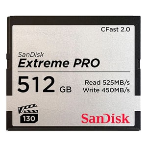 CFast ExtremePro 525MB/s 512GB