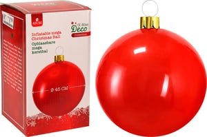 Aufblasbare Weihnachtskugel 45cm