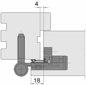 Haustürbänder BAKA 2D 20 FD MSTS