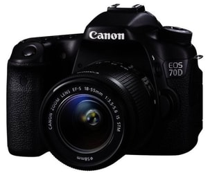 Canon EOS 70D, EF-S 18-55mm IS STM / Fr.