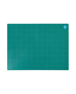 Tappetino da taglio, base per taglio con griglia 1 x 1 cm stampata su un lato, verde, 45 x 60 cm, 1 pezzo