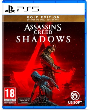 PS5 - Assassin's Creed Shadows Gold Edition (PEGI) [D/F/I]