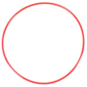 Cerchio ginnico rotondo Ø 80 cm | Rosso