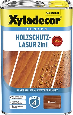 Holzschutz-Lasur Mahagoni 4 L