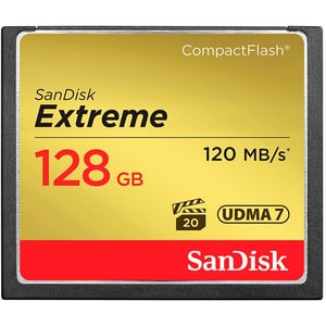 Extreme 120MB/s Compact Flash 128GB