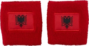 Serre-poignets aux couleurs de l’Albanie