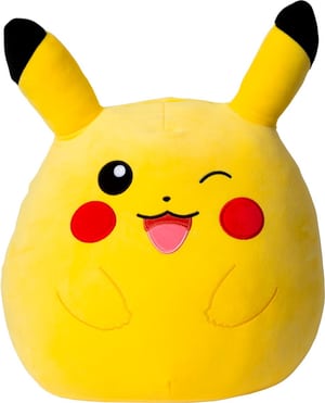 Squishmallows Pokémon: Pikachu un clin d'œil [35 cm]