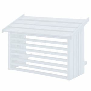 Pompe à chaleur/Aircondition Abri blanc avec apprêt