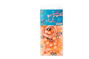 Kit de perles orange assortis