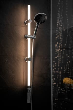 Saliscendi doccia 94 cm con illuminazione LED