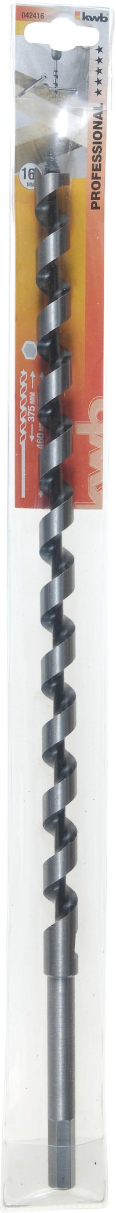 Schlangenbohrer, 460 mm, ø 16 mm
