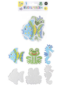 Stiftplatten, Seepferd, Frosch, Fisch