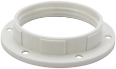 Pressring E27/9 mm weiss