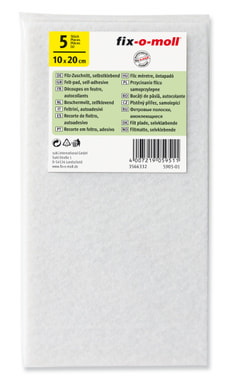 Filz-Zuschnitt-Set 5 x