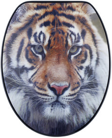 WC-Sitz Paris 3D Tiger