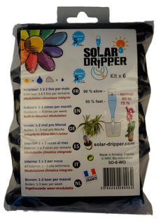 SOLAR DRIPPER 6pcs.