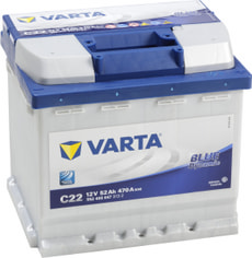 Autobatterie C22 12V 52Ah 470A