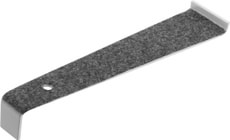 Montageeisen für Laminatfussböden
