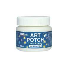 Art potch Lack & Leim, glimmer