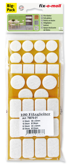 Filzgleiter Set 100 x