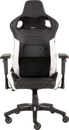 T1 RACE Spielstuhl weiss