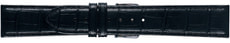 Uhrenarmband TOSCANA schwarz 20mm
