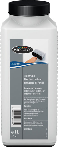 Tiefgrund Farblos