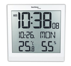 Funkwanduhr WS8015 weiss Datu