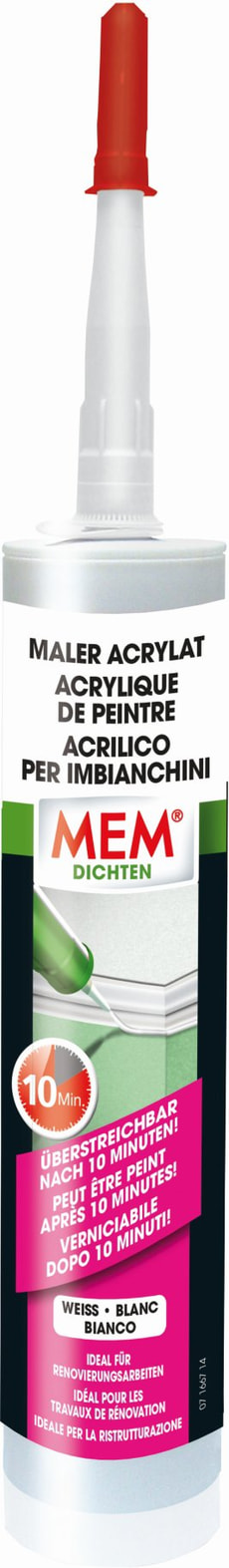 Maler-Acryl weiss, 300 ml