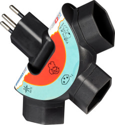 Abzweigstecker kippbar