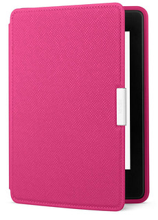 Fodero in pelle per eReader Kindle Paperwhite, pink (5a e 6a generazione)