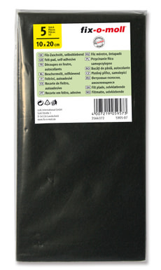 Filz-Zuschnitt-Set 5 x